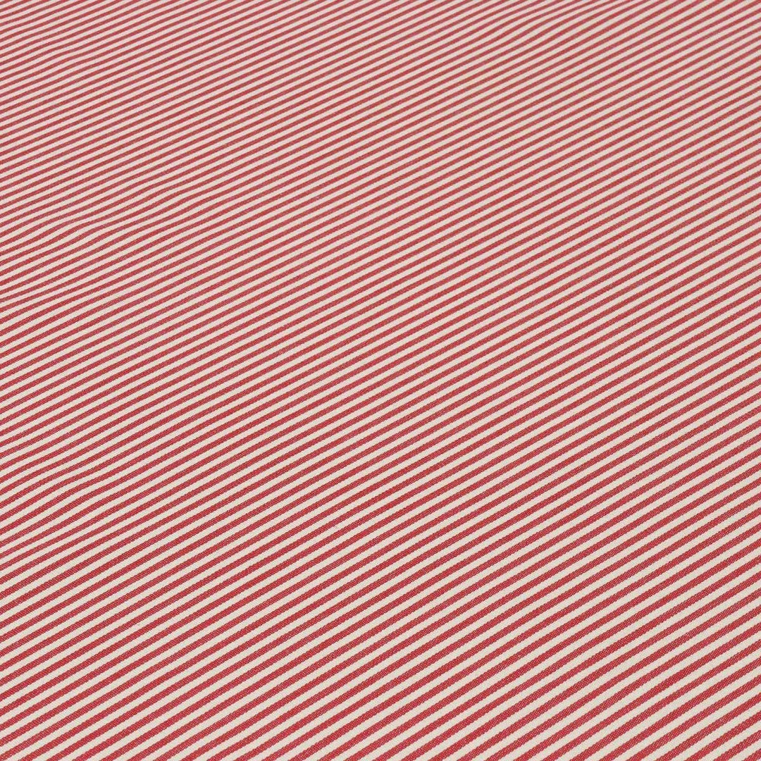 Pinstripe Red Fabric