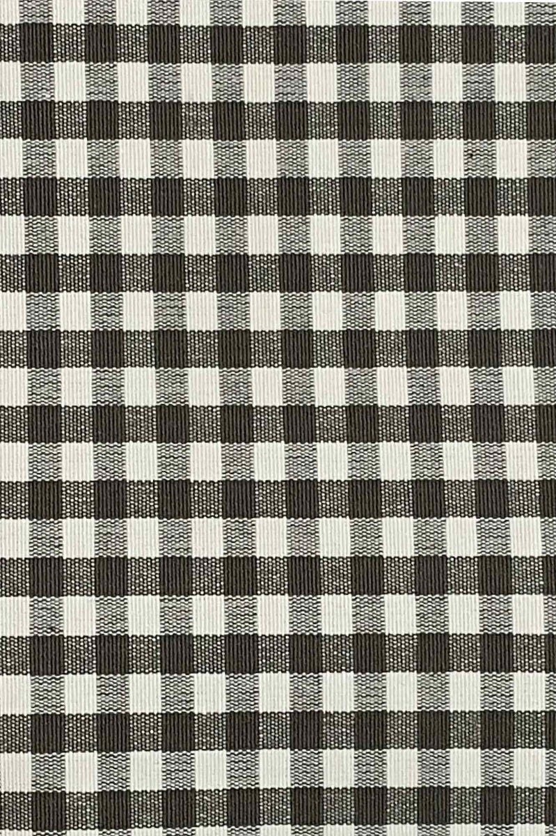 Gingham Micro Check Fabric - Grayish