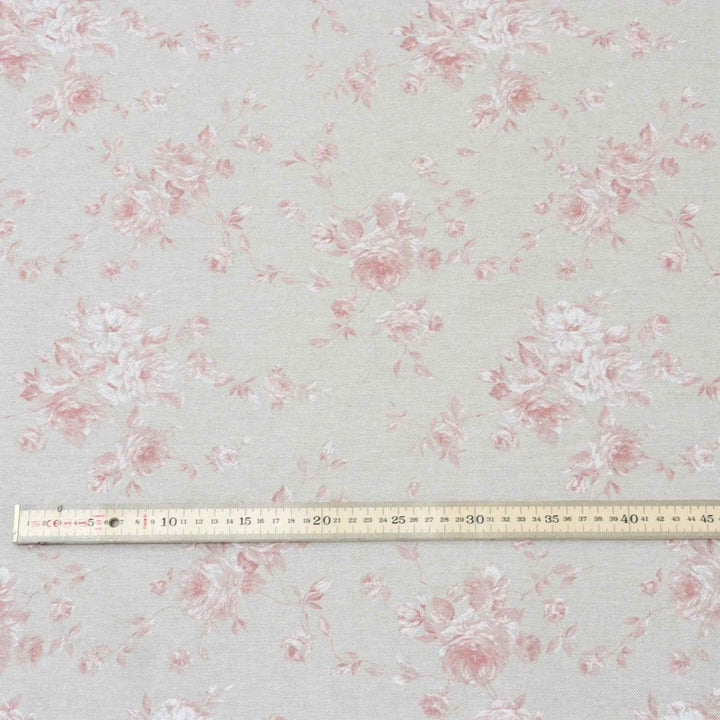 Zen Rose Coral Fabric