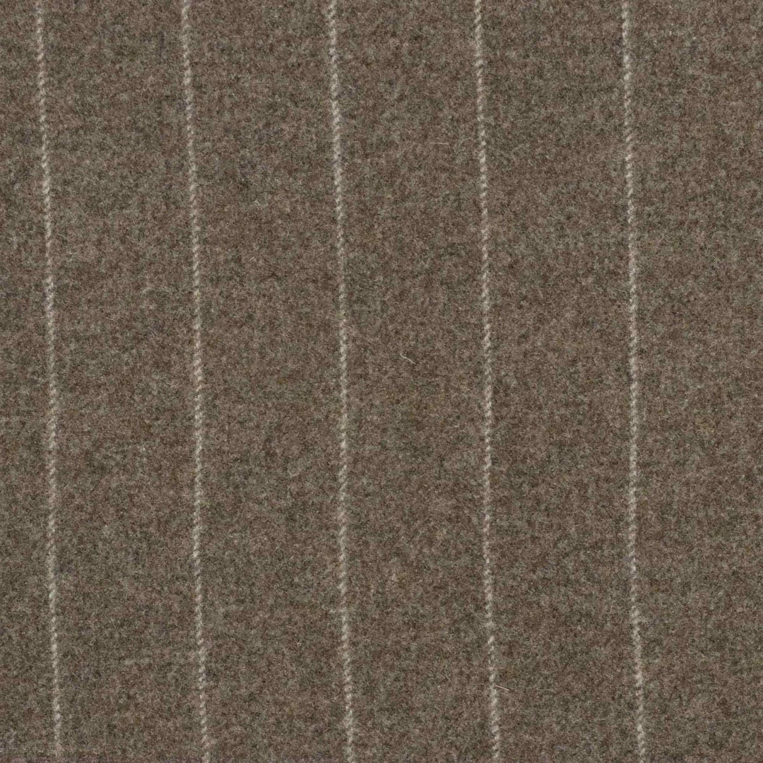 Abraham Moon Saville Row Stripe Natural/Beige Fabric