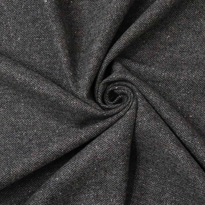 Abraham Moon Deepdale Charcoal Fabric