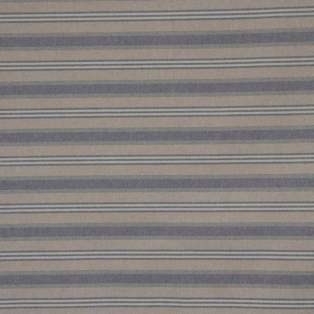 Harvard Stripe Blue Double Width Fabric