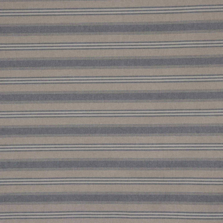 Harvard Stripe Blue Double Width Fabric