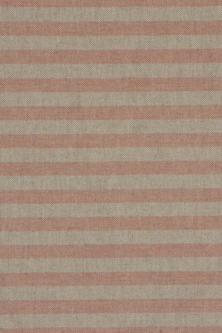 Stanford Stripe Red Fabric