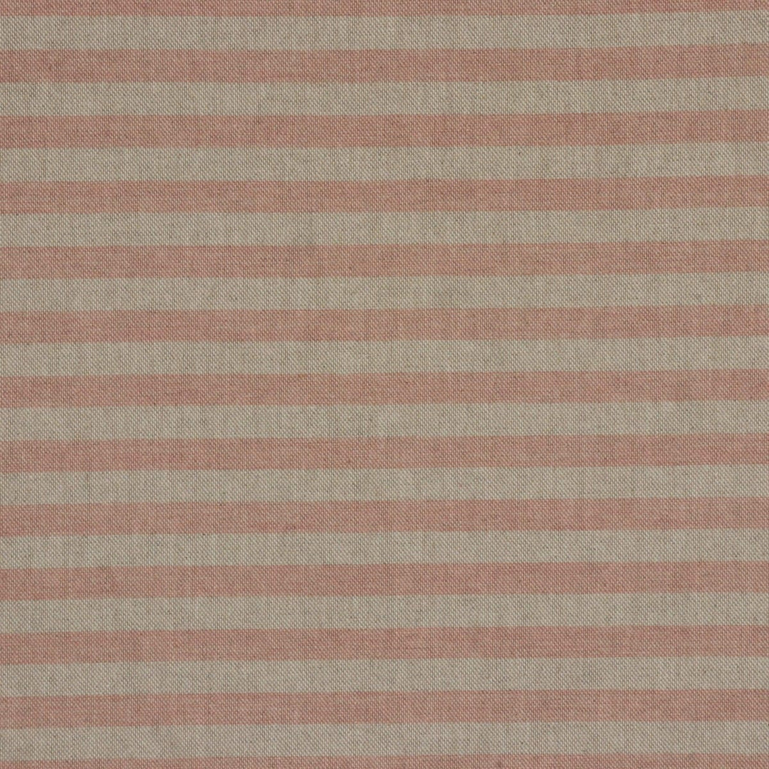 Stanford Stripe Red Double Width Fabric