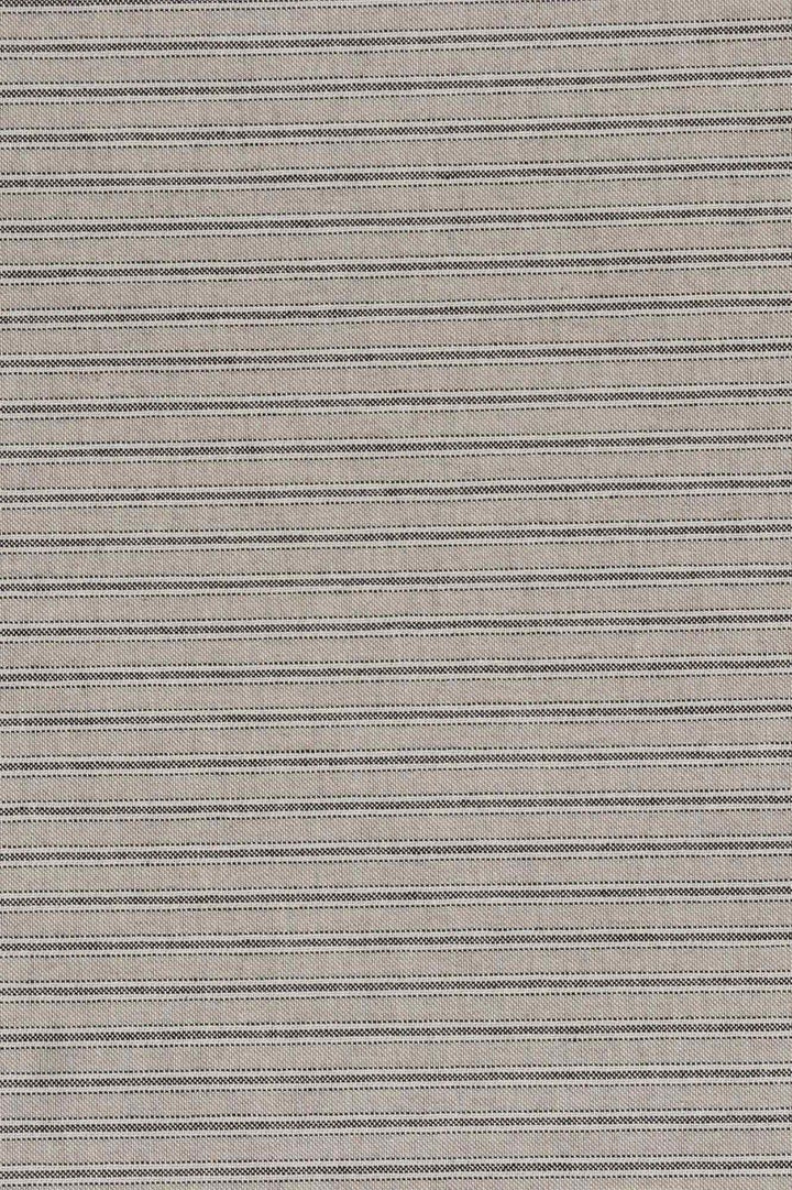 Yale Ticking Stripe Charcoal Double Width Fabric