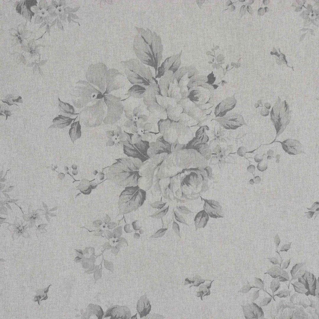 Dorothy Rose Dove Grey Double Width Fabric