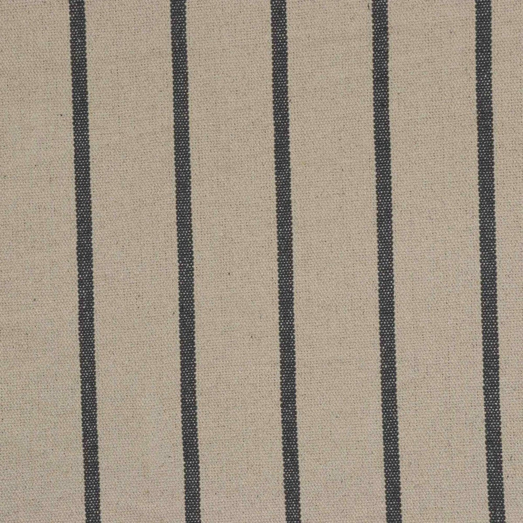 Austin Deck Stripe Grey Fabric