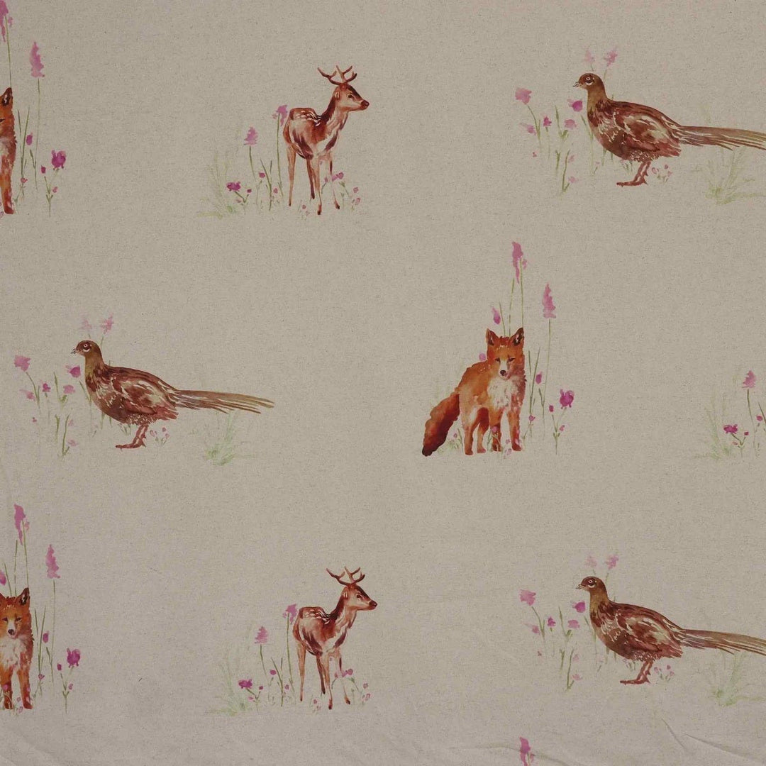 Clearance Wildlife Cubs Fabric