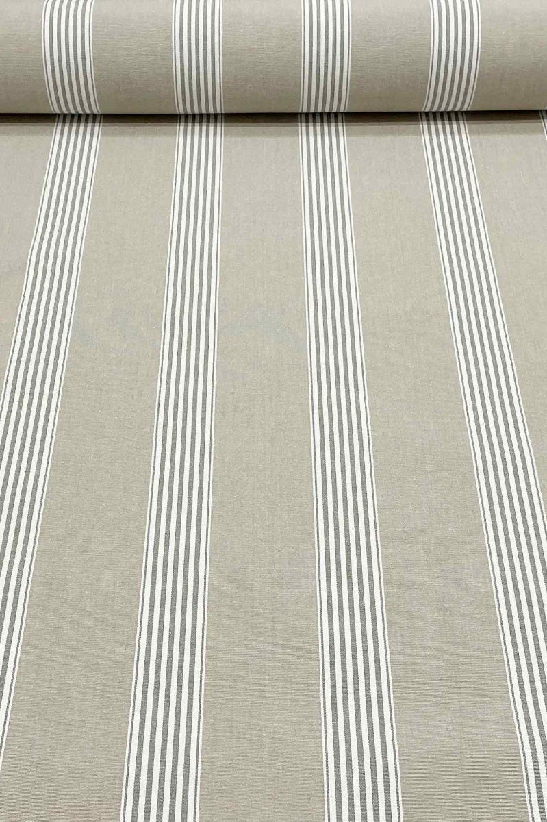 March Stripe Bayish Fabric