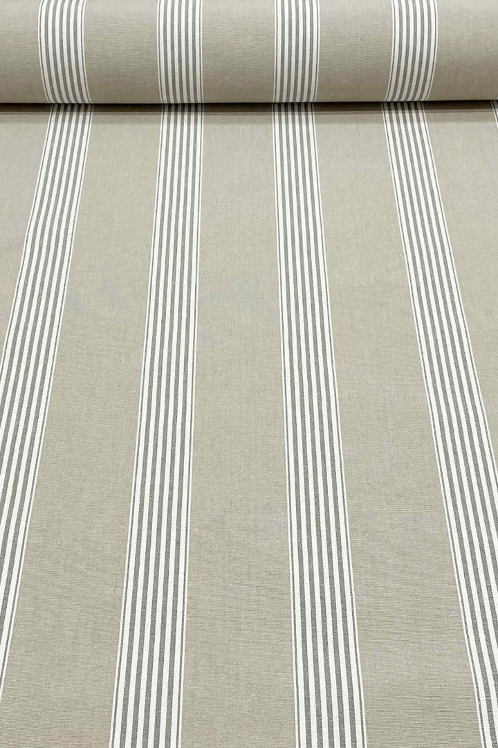 March Stripe Bayish Fabric