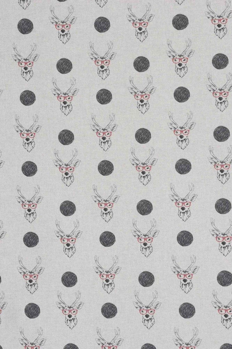 Comical Reindeer Fabric