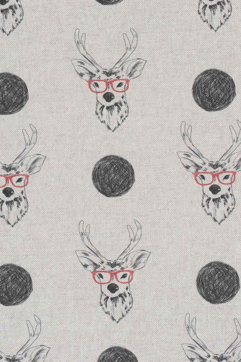 Comical Reindeer Fabric