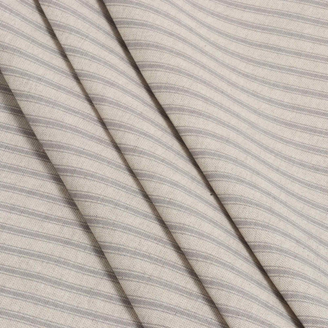 Deck Stripe Grey 140cm Fabric