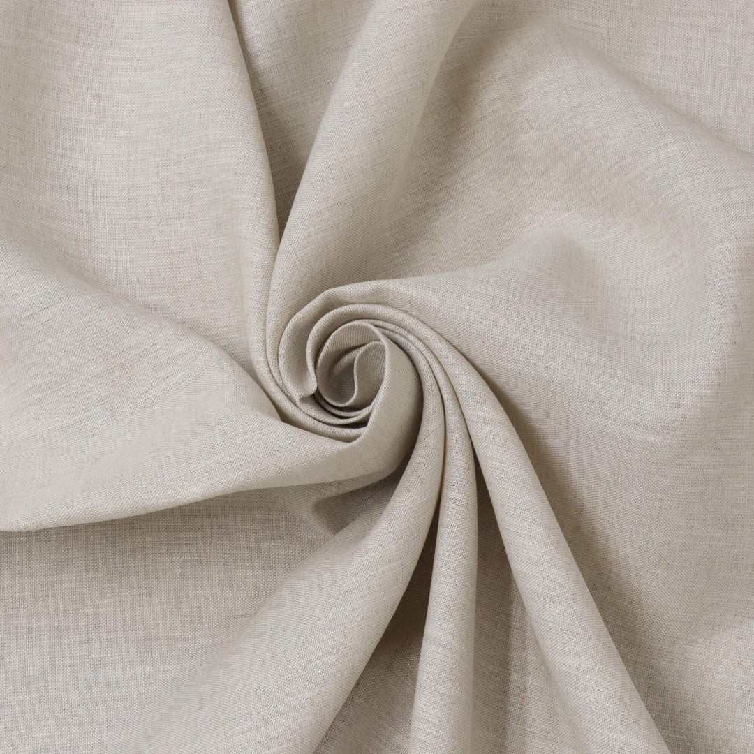 Russian Linen White Fabric