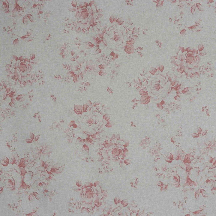 Dorothy Rose Coral Red Double Width Fabric