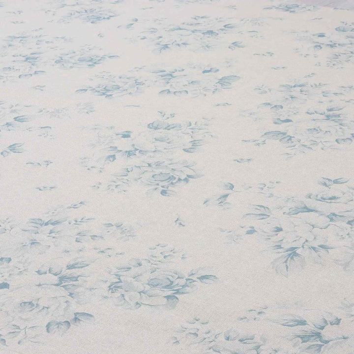 Dorothy Rose Kingfisher Blue Double Width Fabric