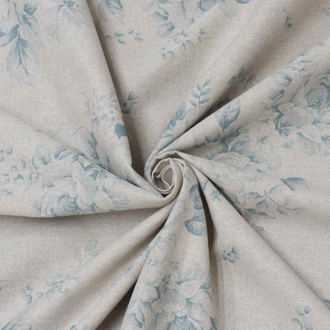 Dorothy Rose Kingfisher Blue Double Width Fabric