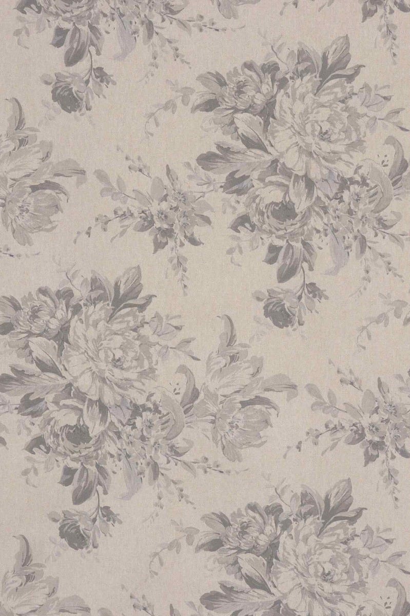 Camilla Faded Rose Grey Double Width Fabric