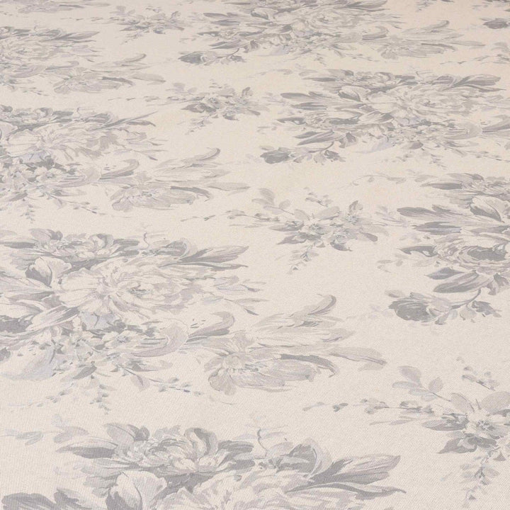 Camilla Faded Rose Grey Double Width Fabric