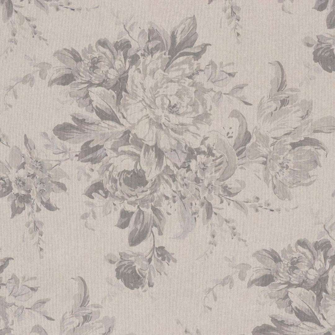 Camilla Faded Rose Grey Double Width Fabric