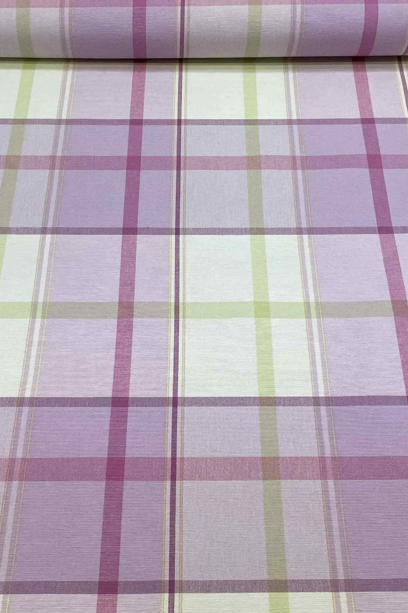 Clearance Laura Ashley Buxton Pink Check Fabric