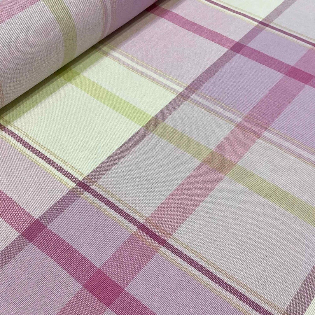 Clearance Laura Ashley Buxton Pink Check Fabric