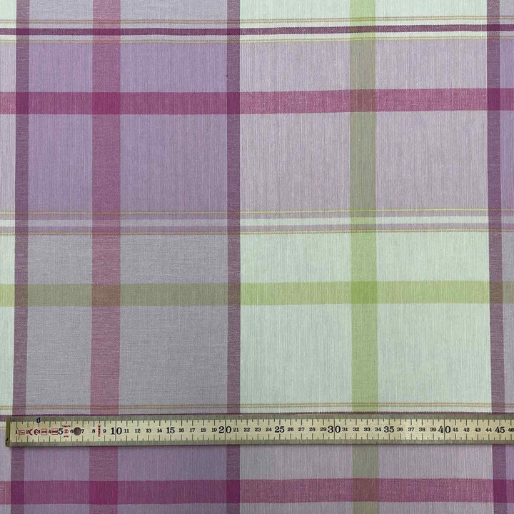 Clearance Laura Ashley Buxton Pink Check Fabric