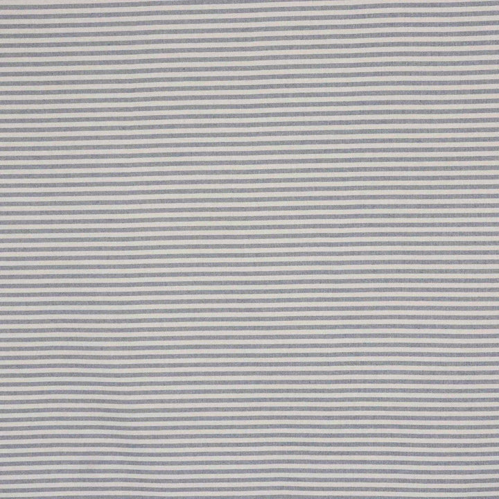 Cambridge Stripe Blue Double Width Fabric