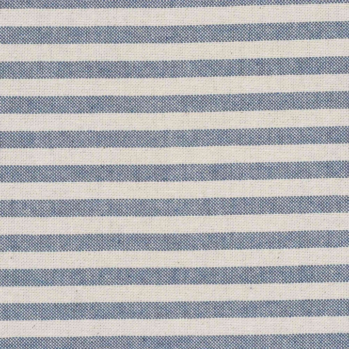 Cambridge Stripe Blue Double Width Fabric