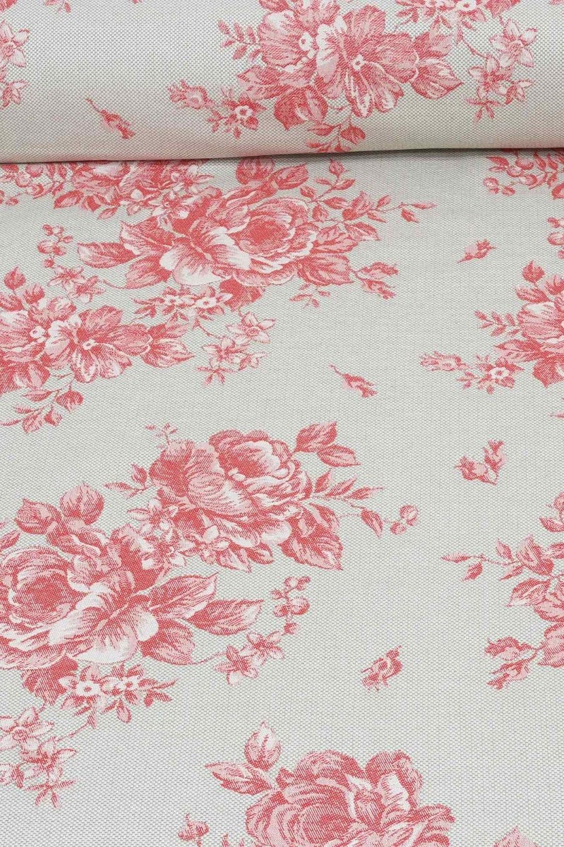 Belle Rose in Red Fabric