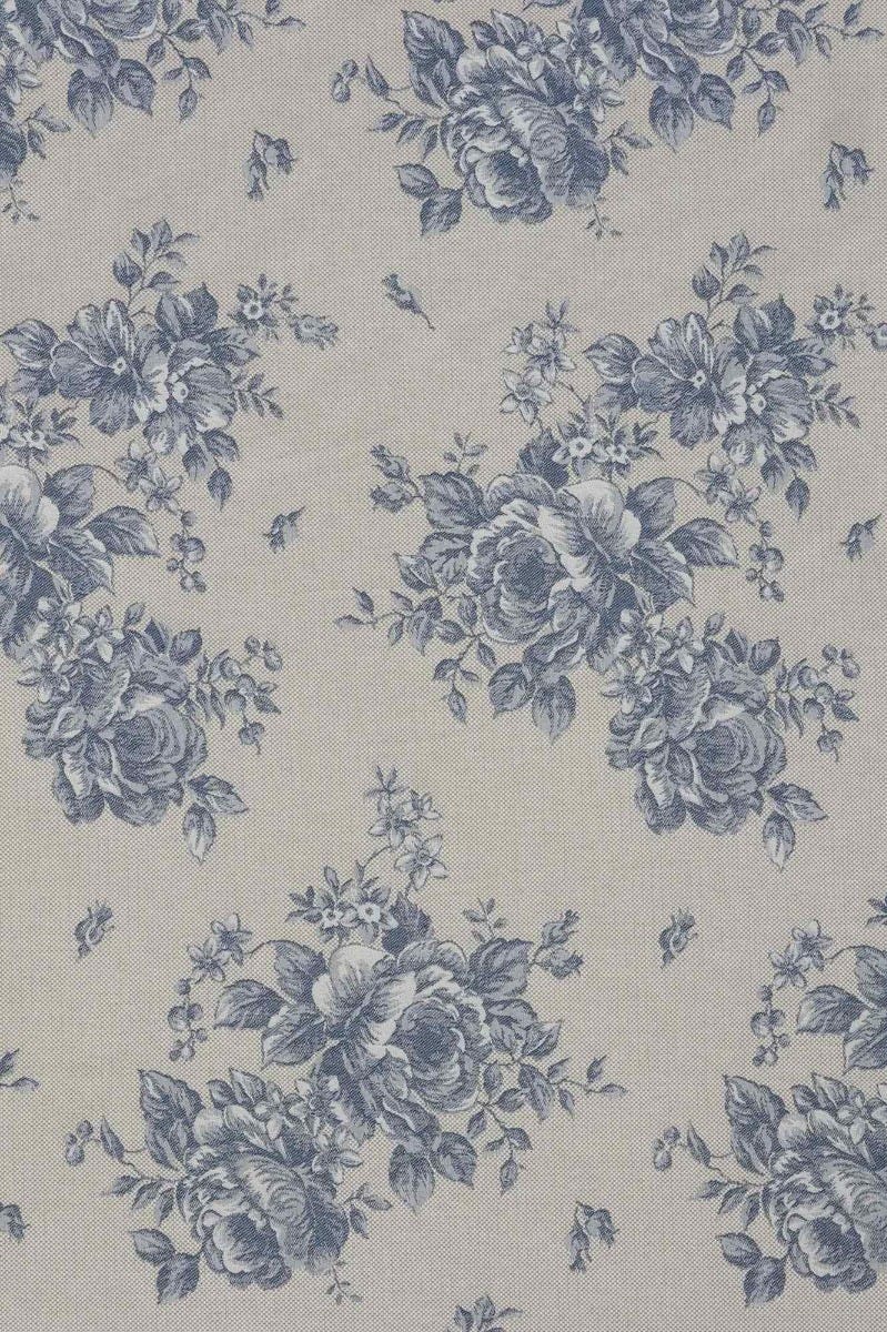 Belle Rose in Blue Fabric