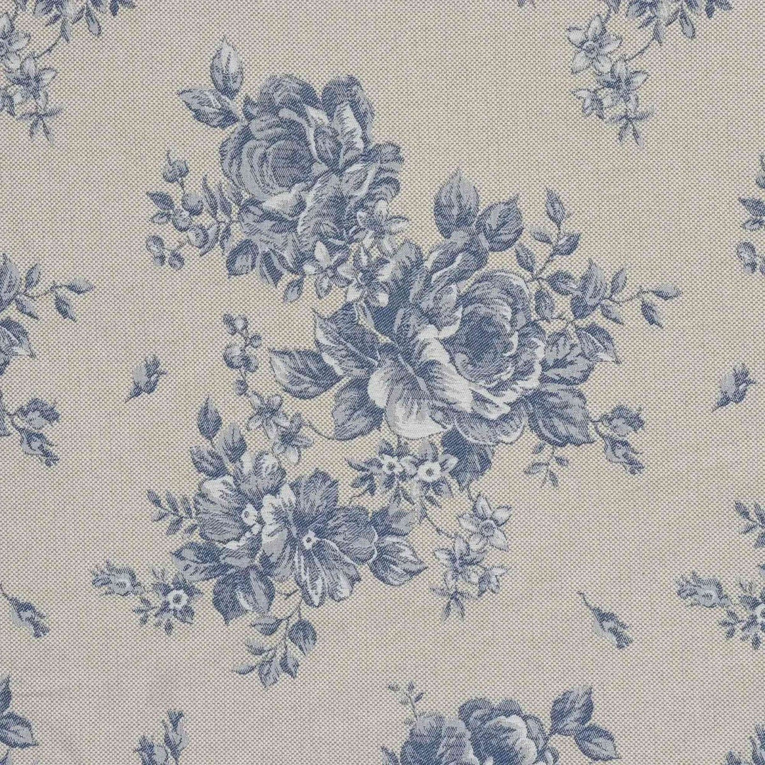 Belle Rose in Blue Fabric