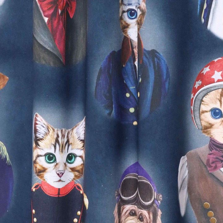 The Pooch & Tabby Navy Fabric