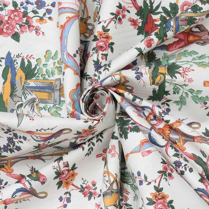 Carnival Toile Double Width Fabric