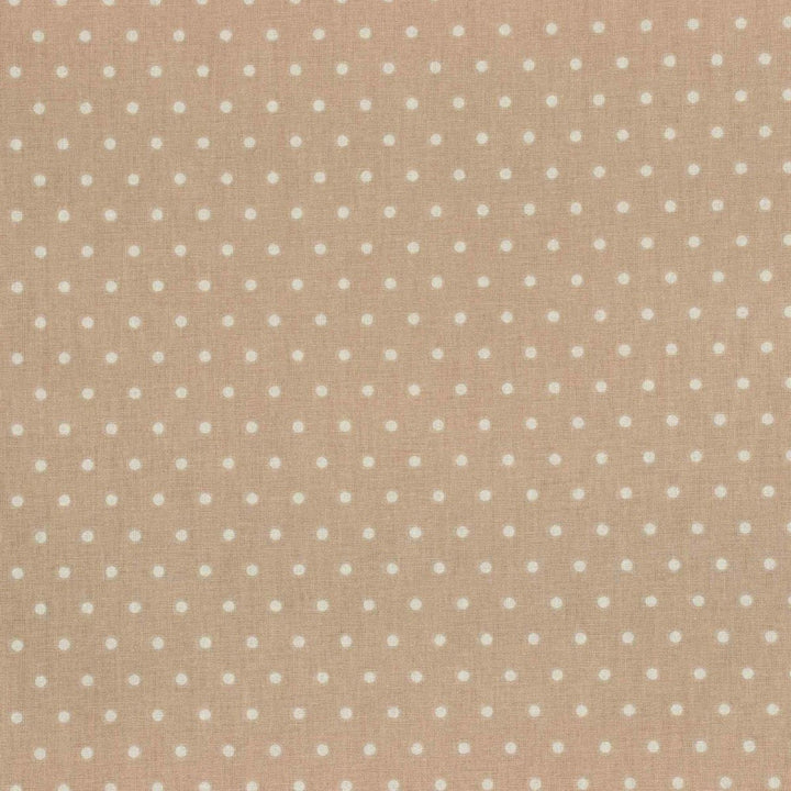 Raindrops Cream on Beige Fabric