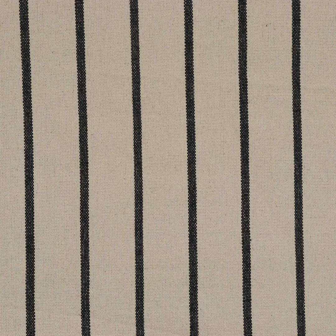 Austin Deck Stripe Charcoal Fabric