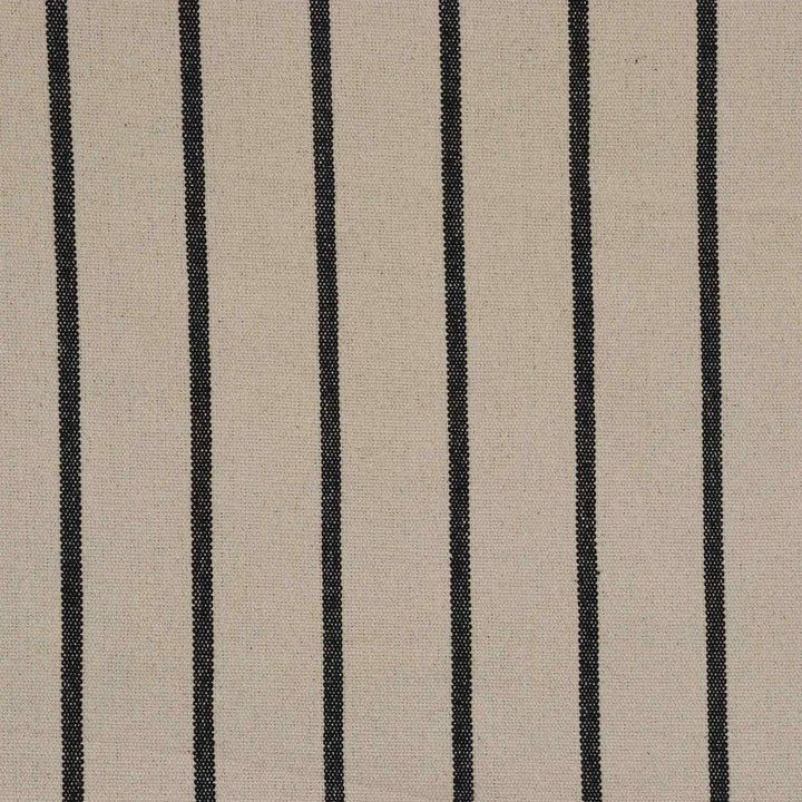 Austin Deck Stripe Charcoal Fabric