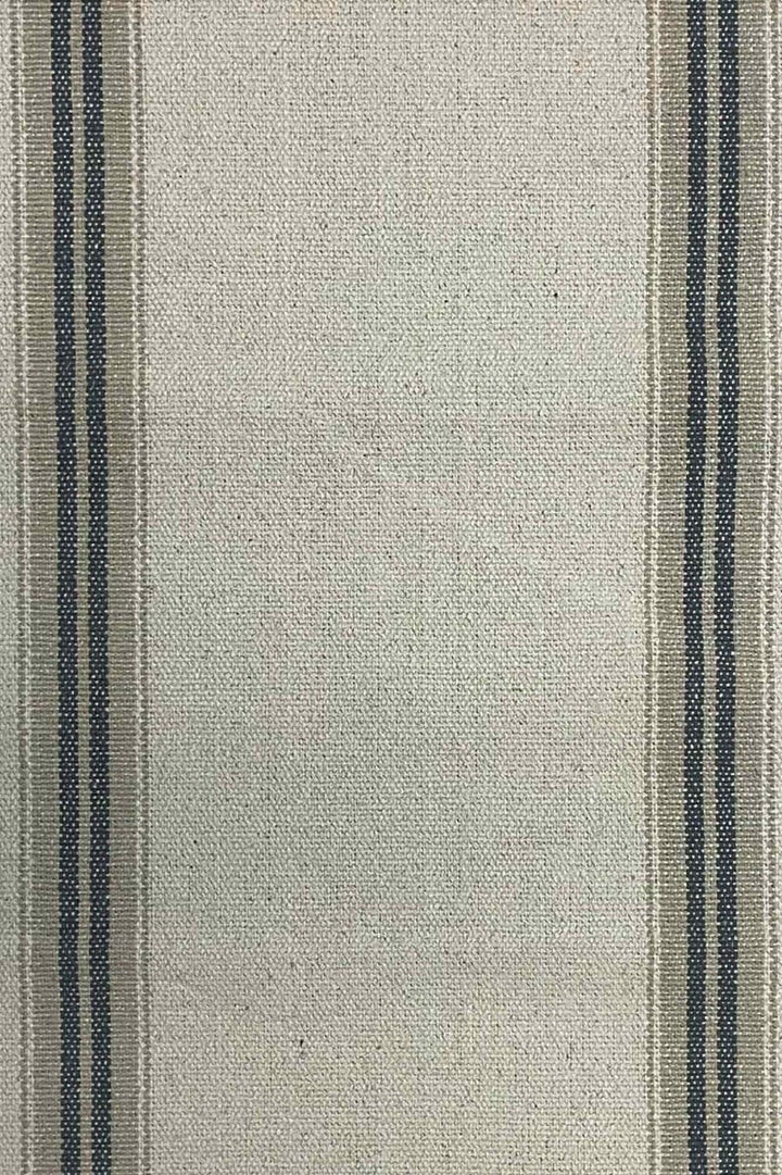 Donan Stripe Grey Fabric