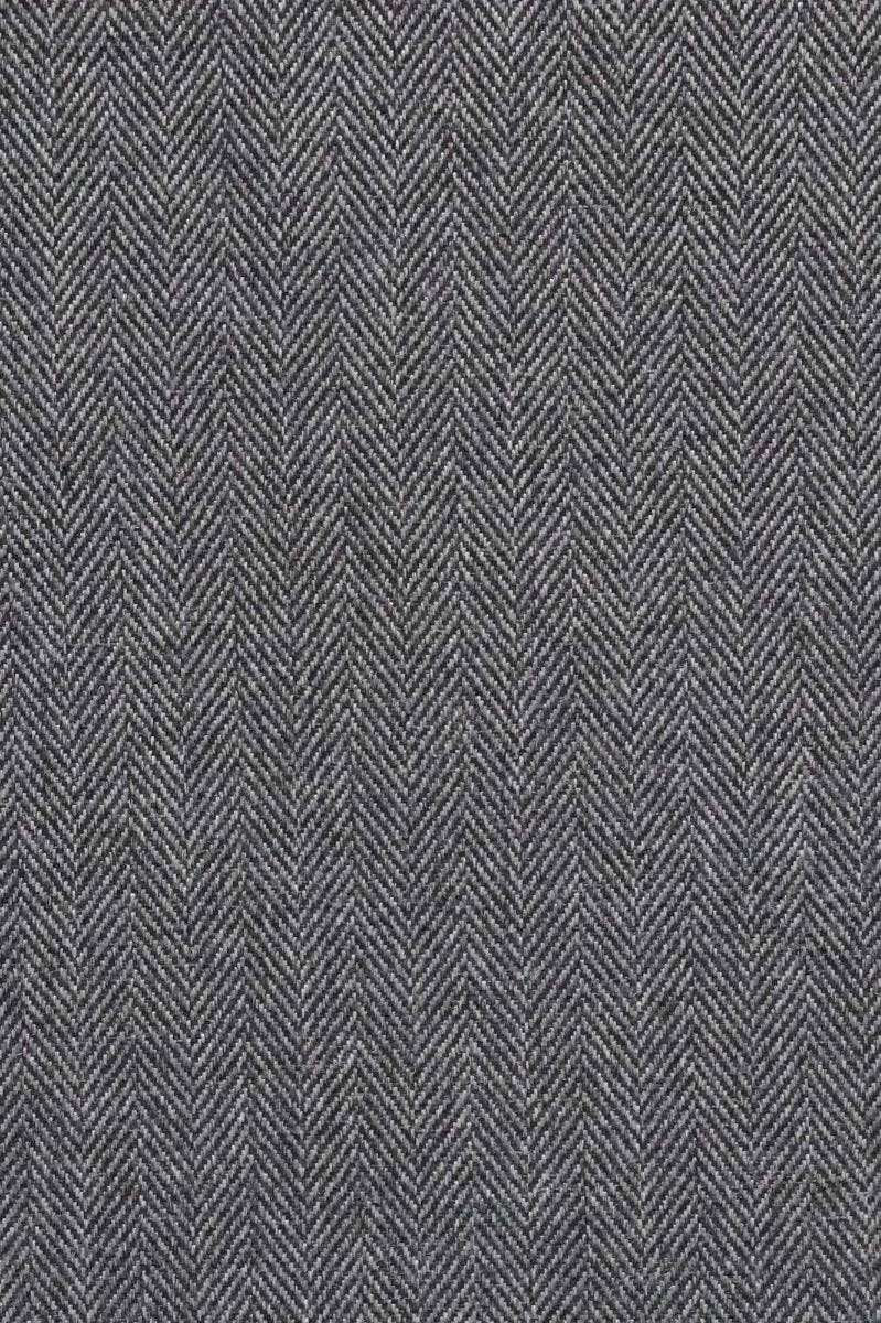 Herringbone Collection Charcoal Fabric