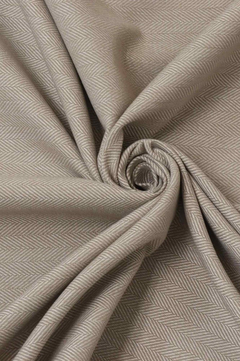 Herringbone Collection Cream Fabric