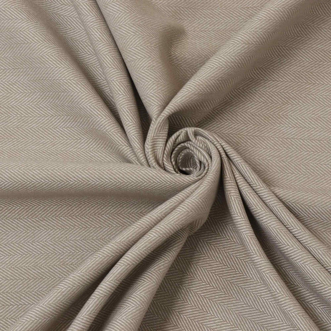 Herringbone Collection Cream Fabric