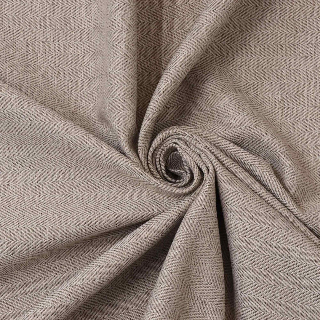 Herringbone Collection Ivory Fabric