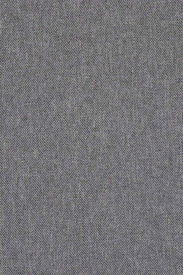 Herringbone Collection Steel Fabric