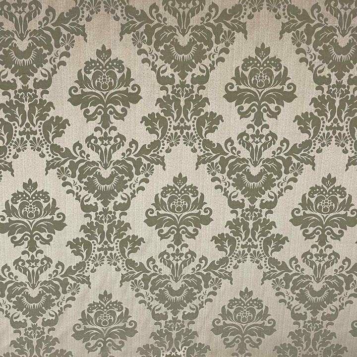 Madagascar Damask Gold Fabric