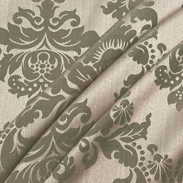 Madagascar Damask Gold Fabric