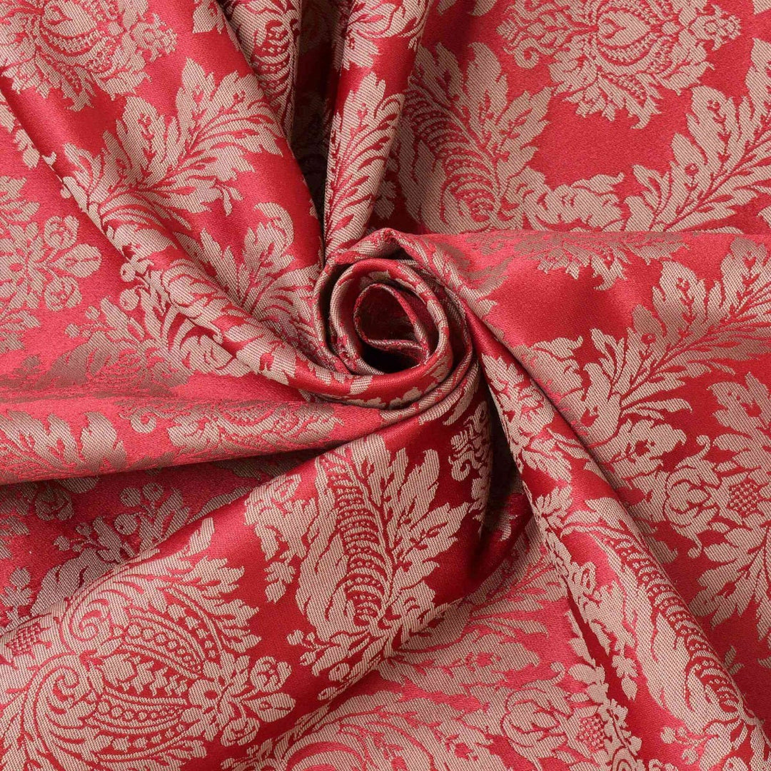 Alderton Luxury Damask Wine Fabric