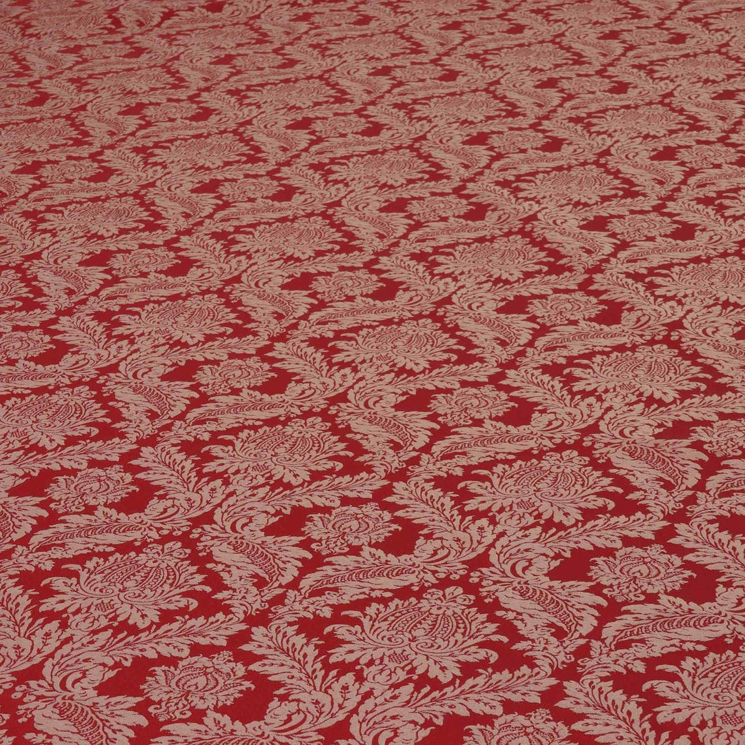 Alderton Luxury Damask Wine Fabric