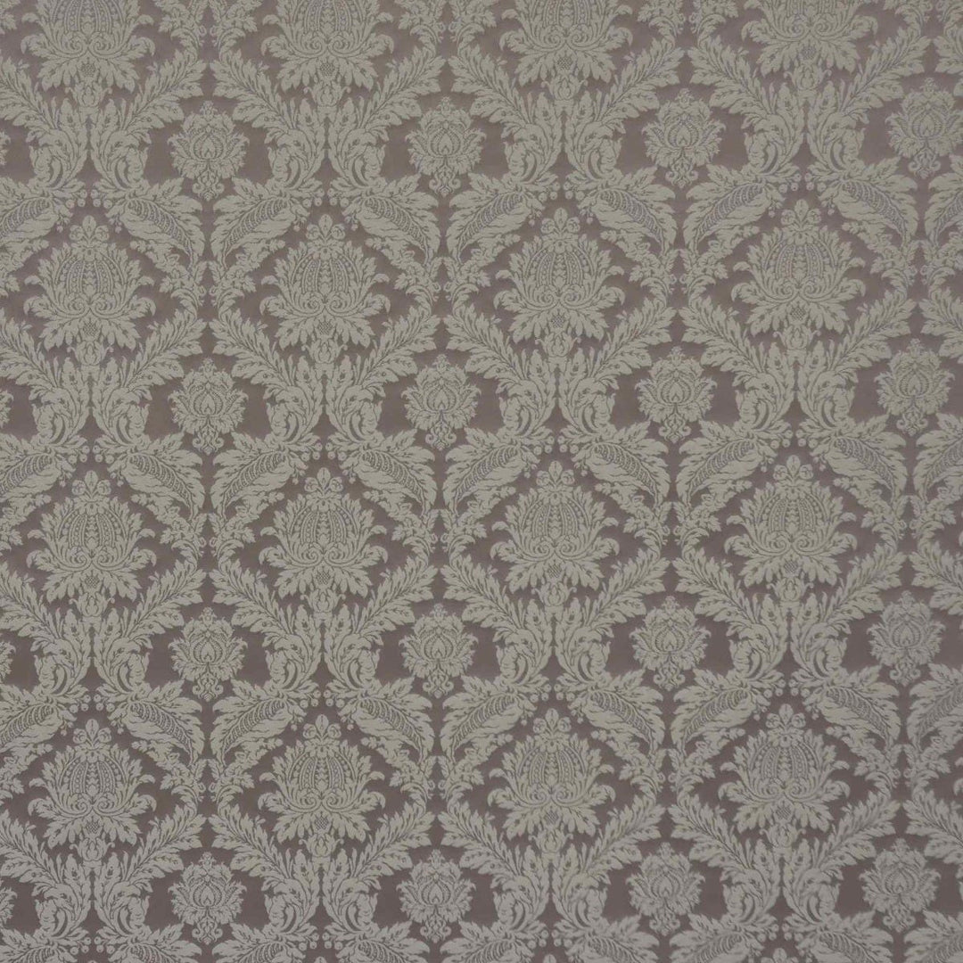 Alderton Luxury Damask Biscuit Fabric