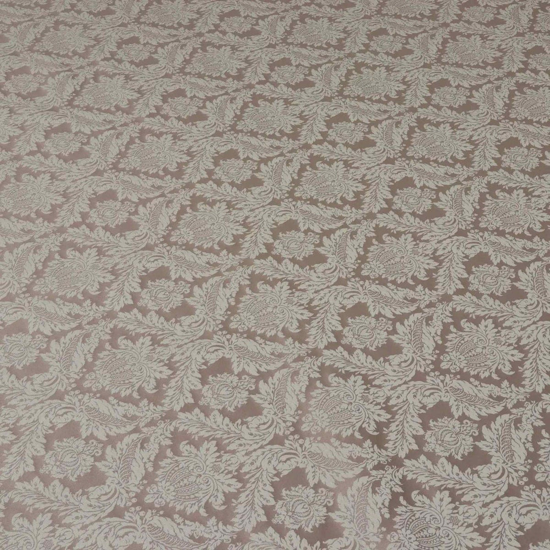 Alderton Luxury Damask Biscuit Fabric